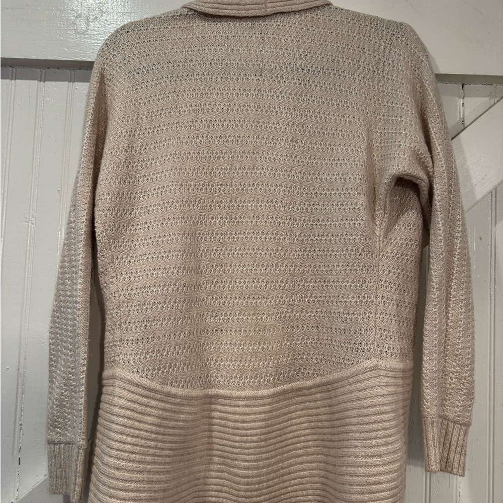 White House Black Market Cream Cardigan Sweater - Picture 11 of 11
